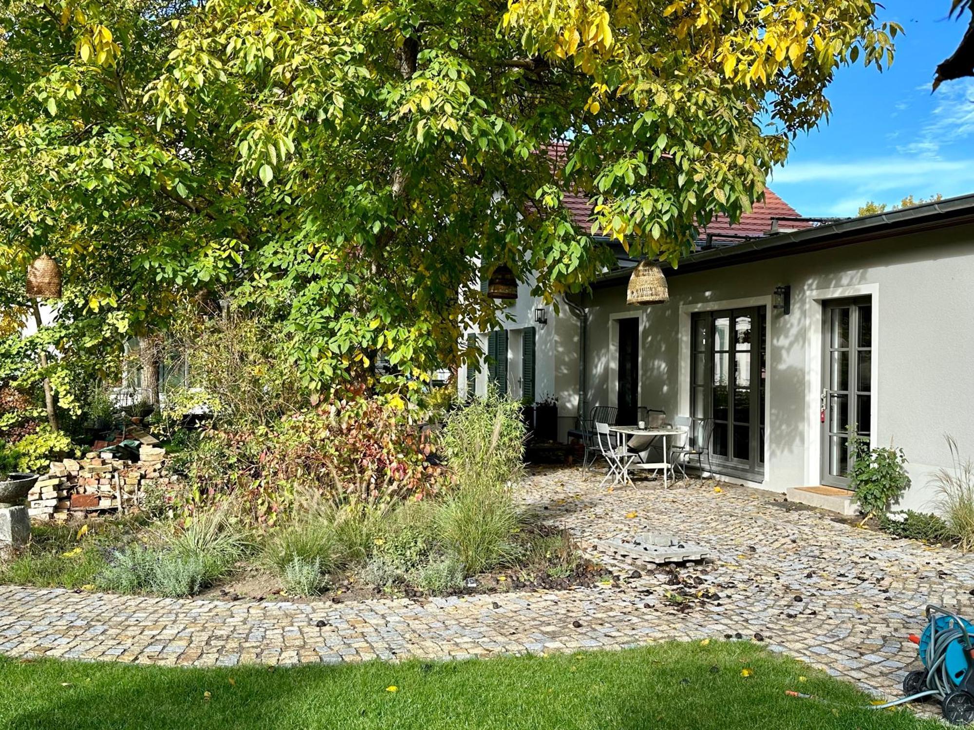 Landlust - Landhaus Mit Gartenterasse Bergholz-Rehbrucke Esterno foto